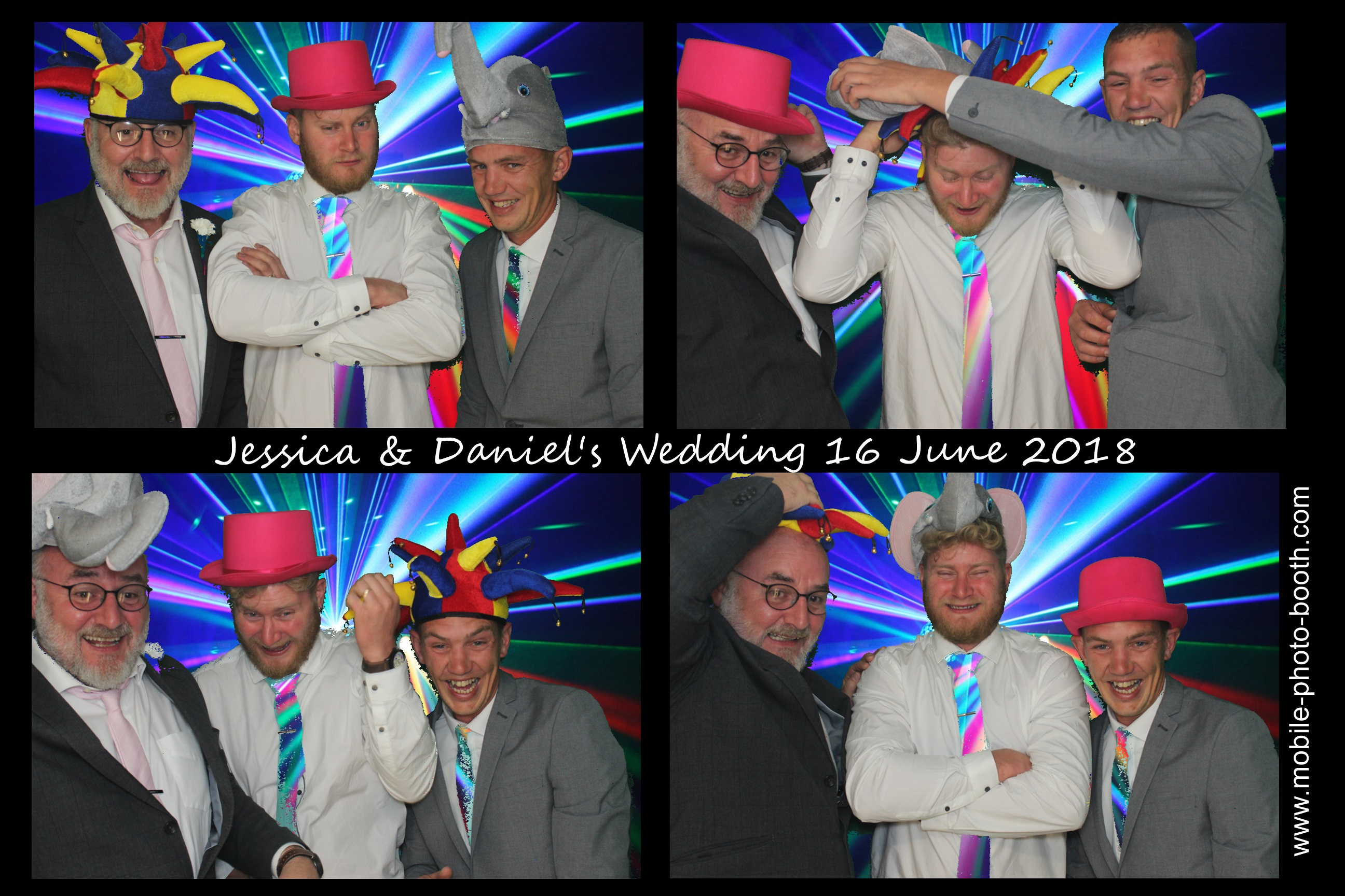 Jessica & Daniel | View more photos from the event at images.mobile-photo-booth.com/u/MobilePhotoBoothUK/Jessica-Daniel